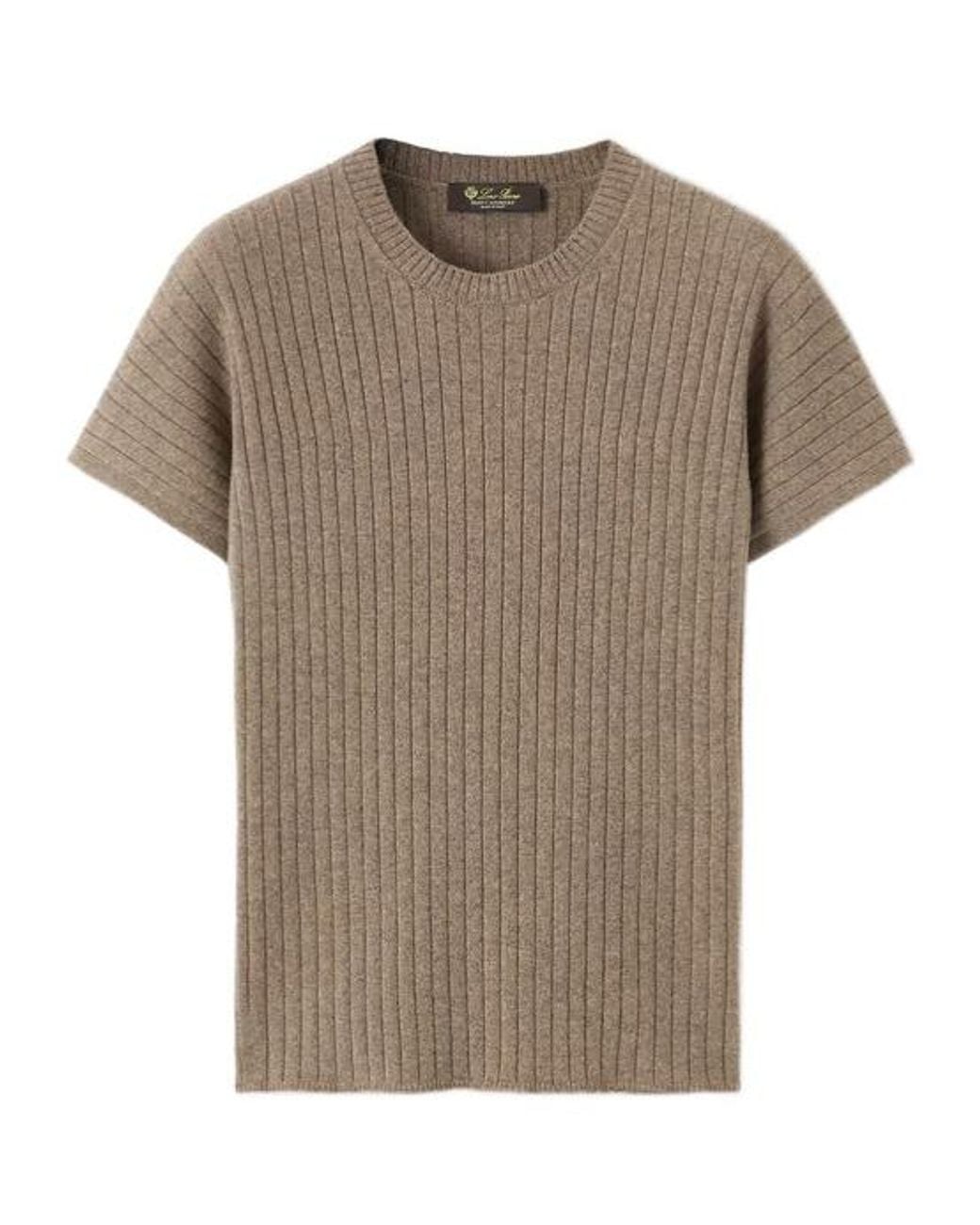 Loro Piana Gray Coste Sweater