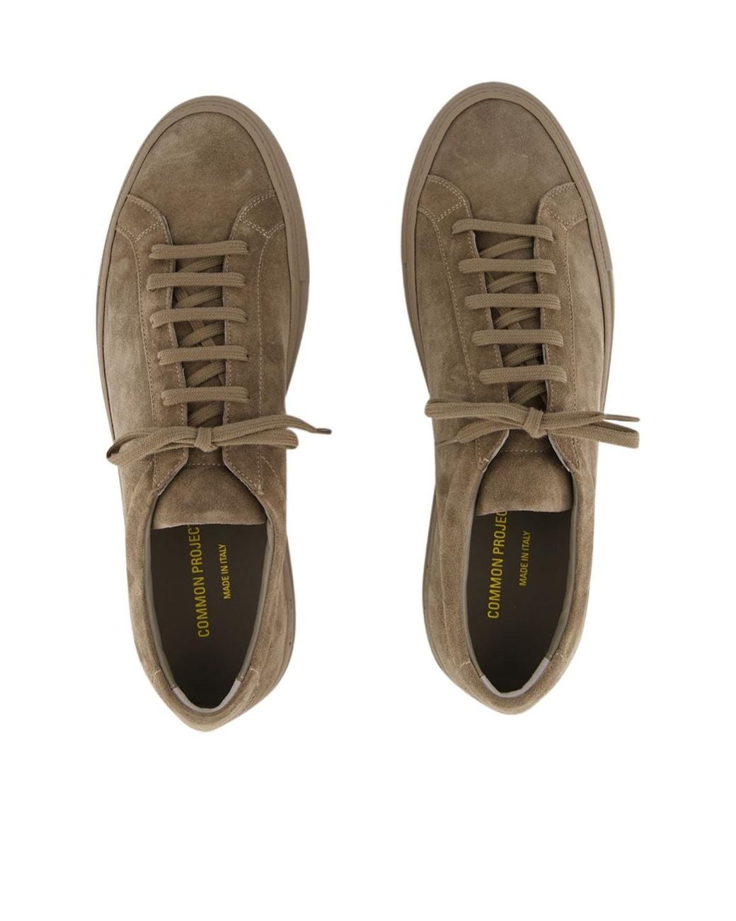 Common Projects Brown Achilles Premium Low-Top Sneakers for men