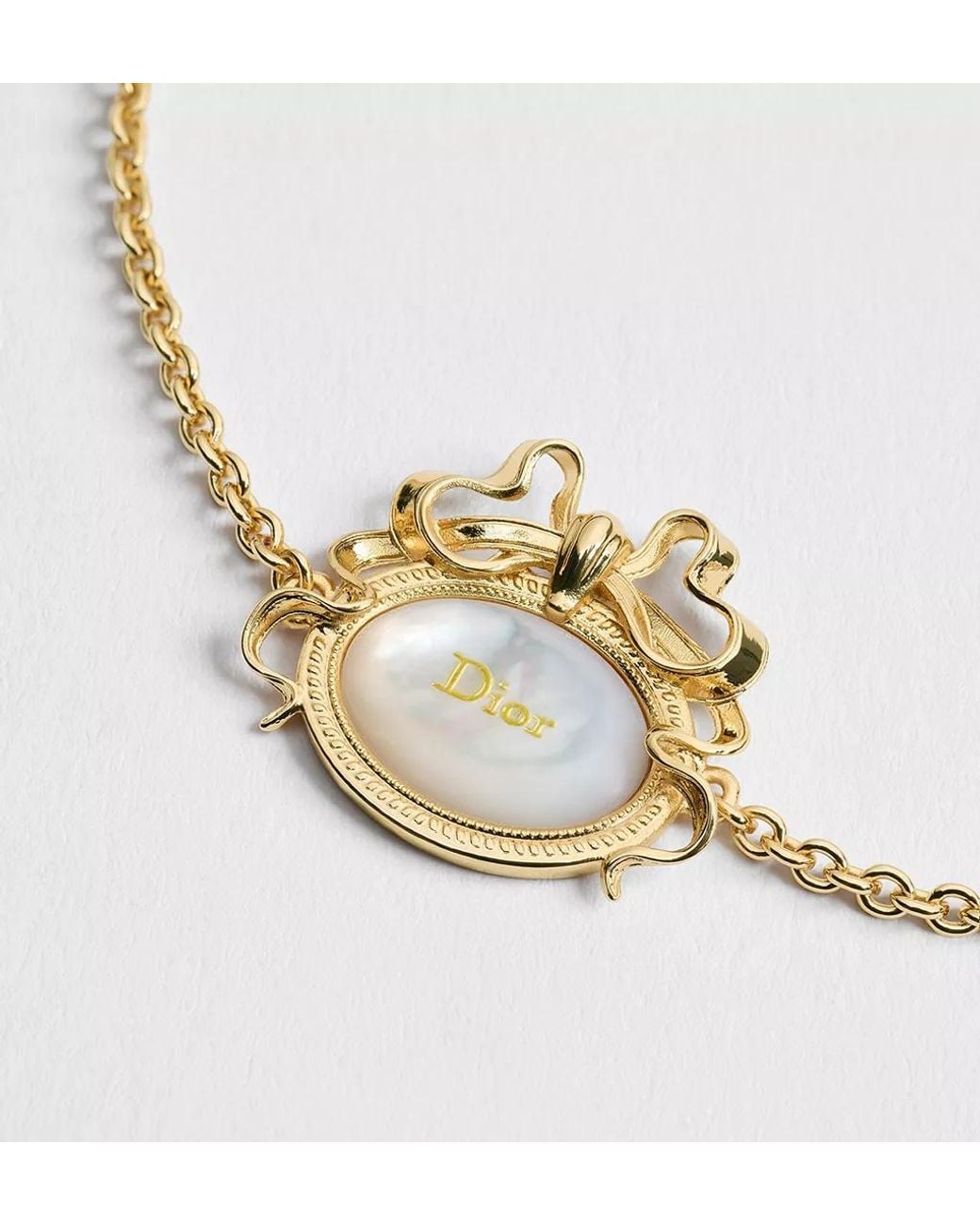 Dior Metallic Médaillon Bracelet