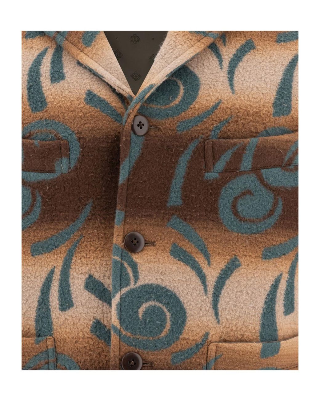 Kapital Brown Baba Sawyer Napping Suit Jacket for men