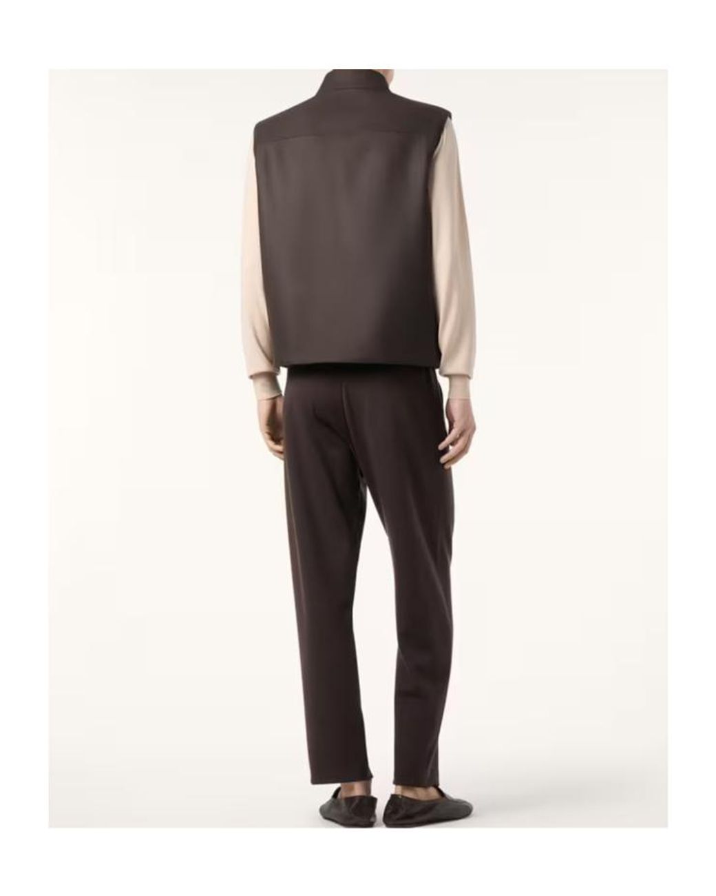 Loro Piana Brown Andie The Gift Of Kings Vest for men
