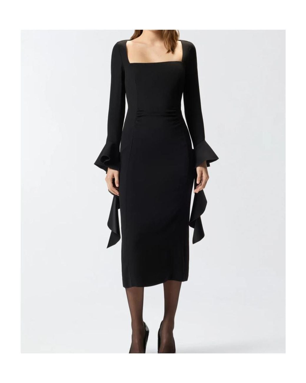 Pinko Black "Formina" Double Dress