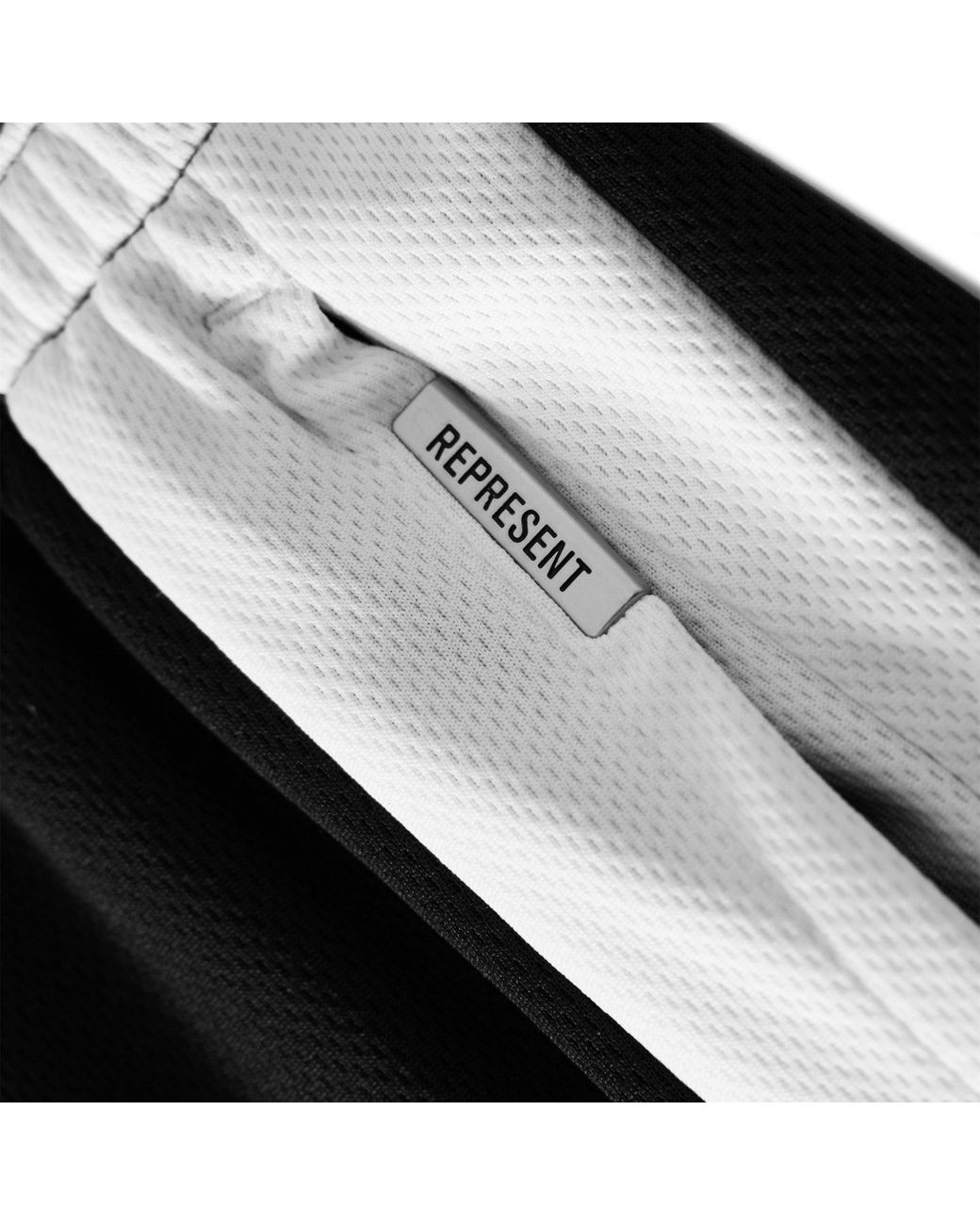 Represent Black Star Football Shorts for men