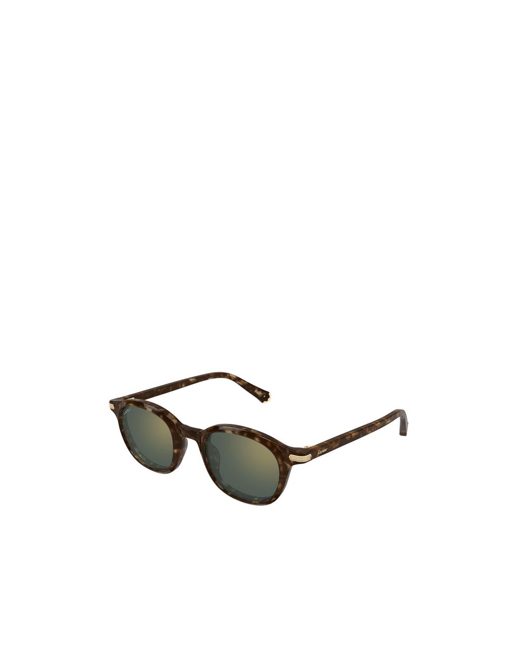 Cartier Green Ct0584S Oval Sunglasses for men