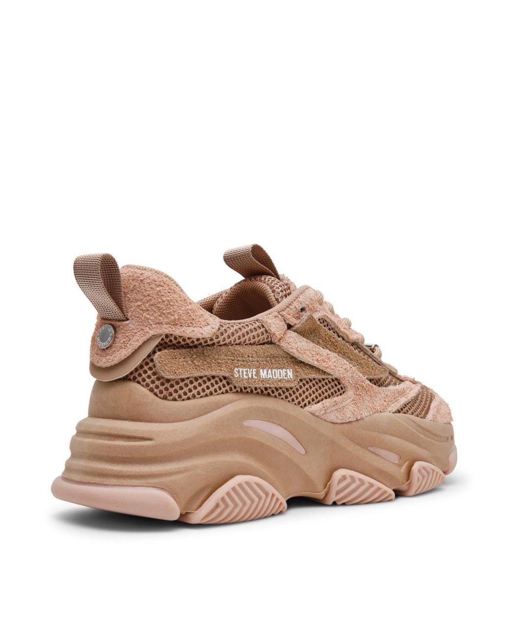 Steve Madden Brown Possession Chunky Trainers