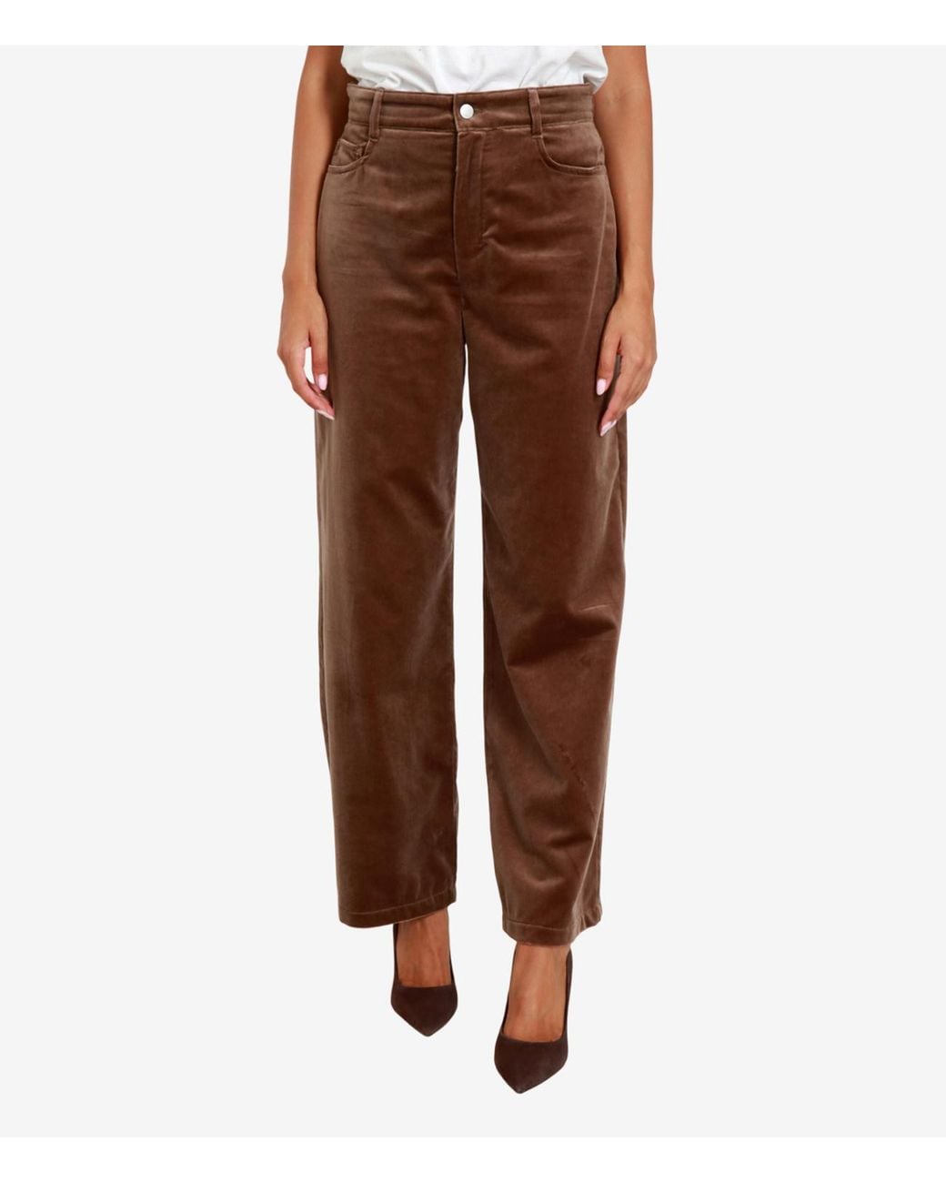 Max Mara Brown Trousers