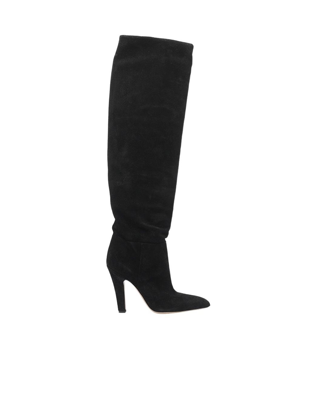 Paris Texas Black Elsa Over The Knee Boots