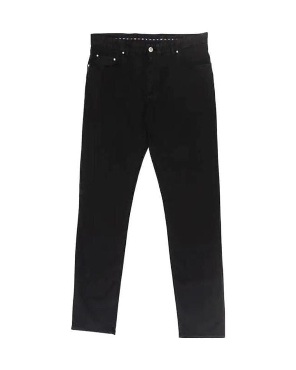 Paul & Shark Blue Five-Pocket Slim Casual Pants for men