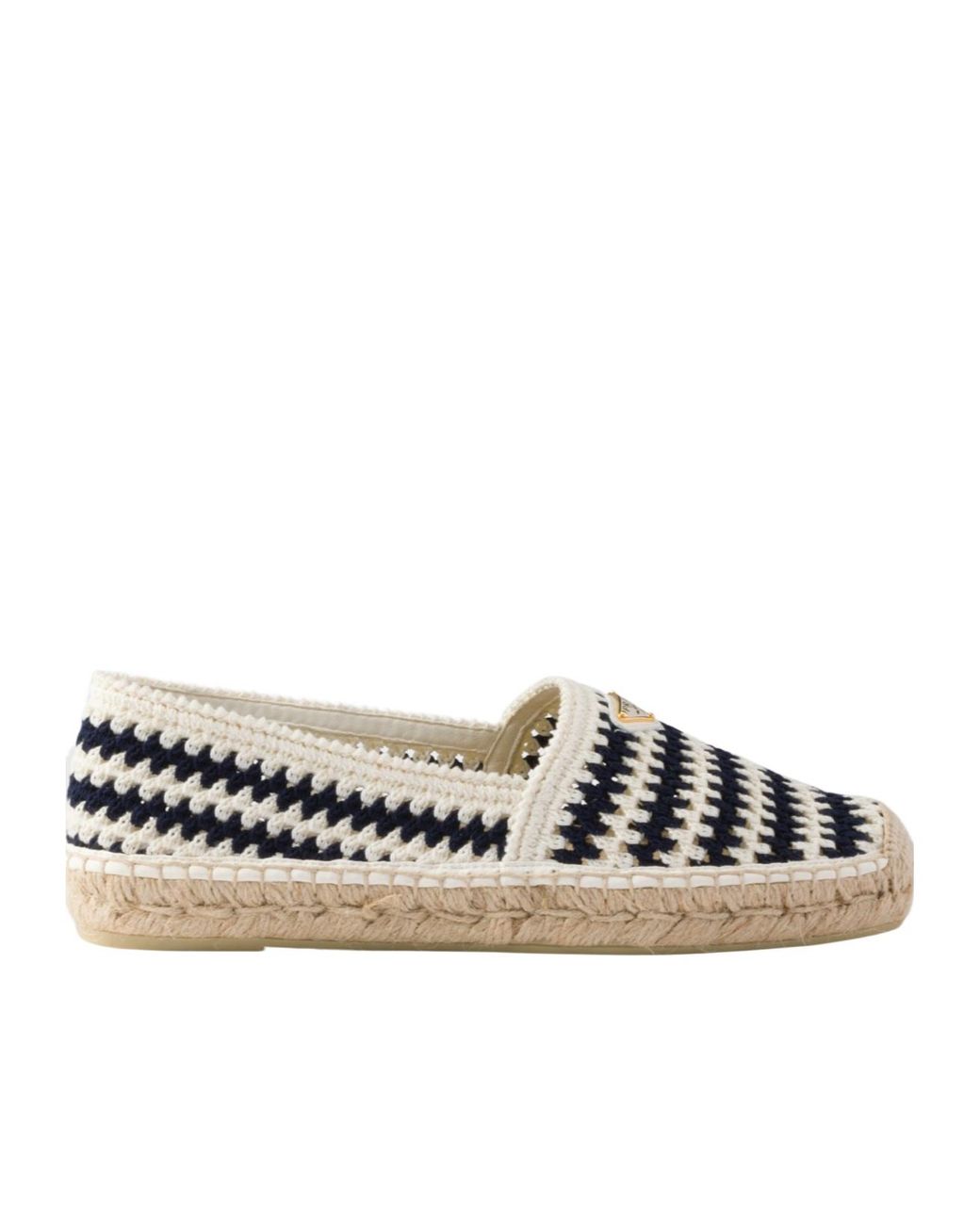 Prada Multicolor Crochet Espadrilles