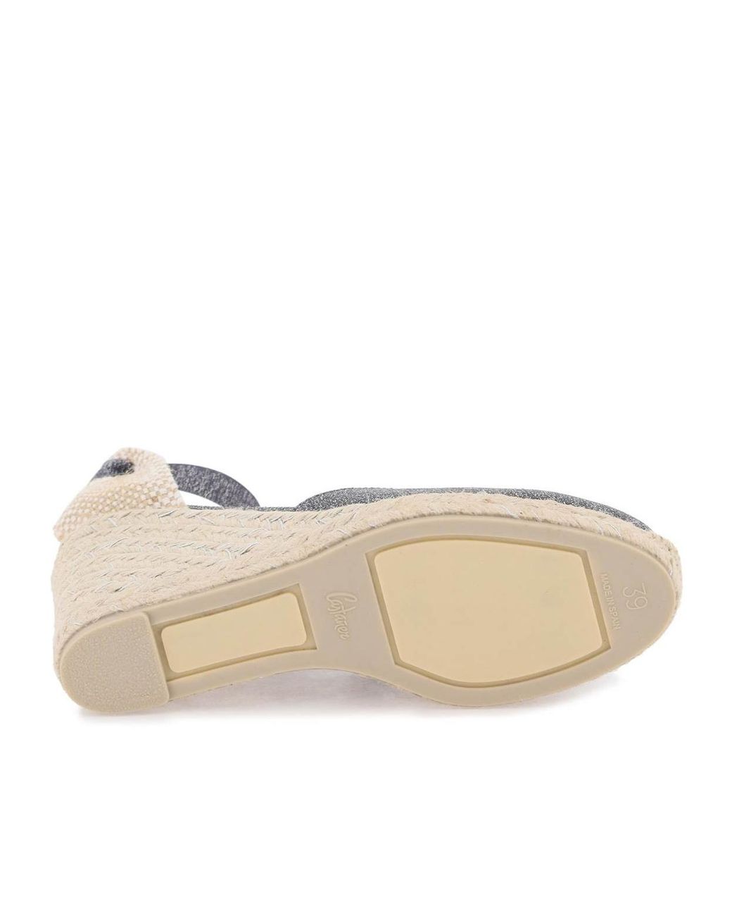 Castaner Metallic Castañer Carina Almond Toe Espadrilles
