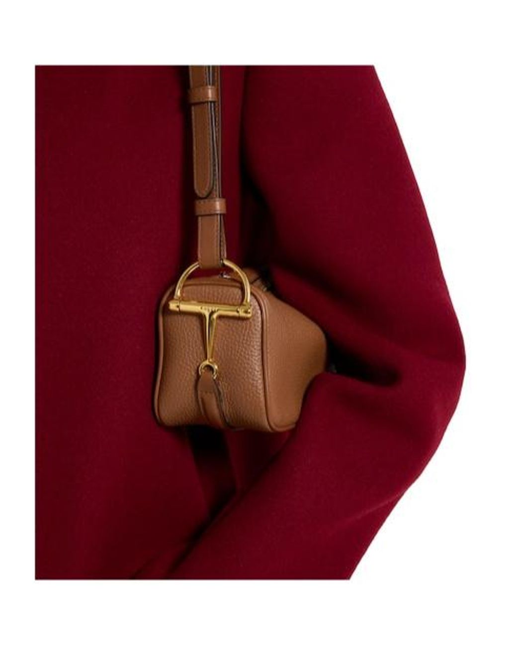 Gucci White Half Horsebit Mini Bag