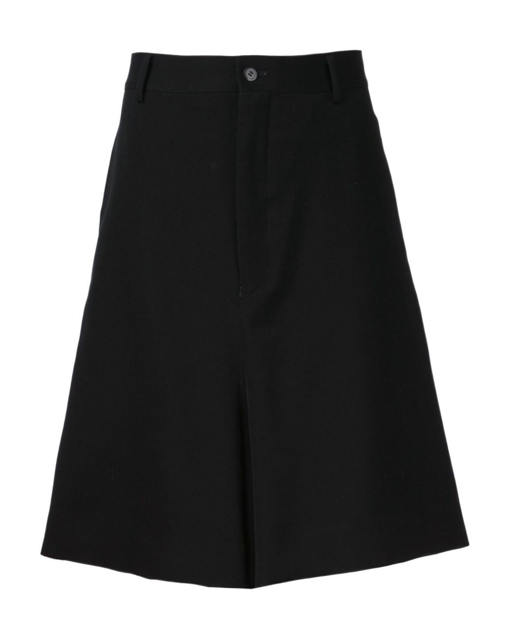 Comme des Garçons Black Comme Des Garçons Homme Plus Wide-Leg Shorts for men