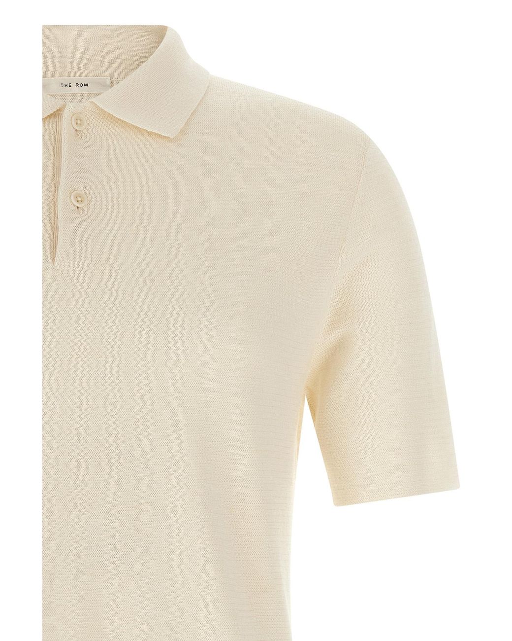 The Row White 'Ravi' Polo Shirt for men