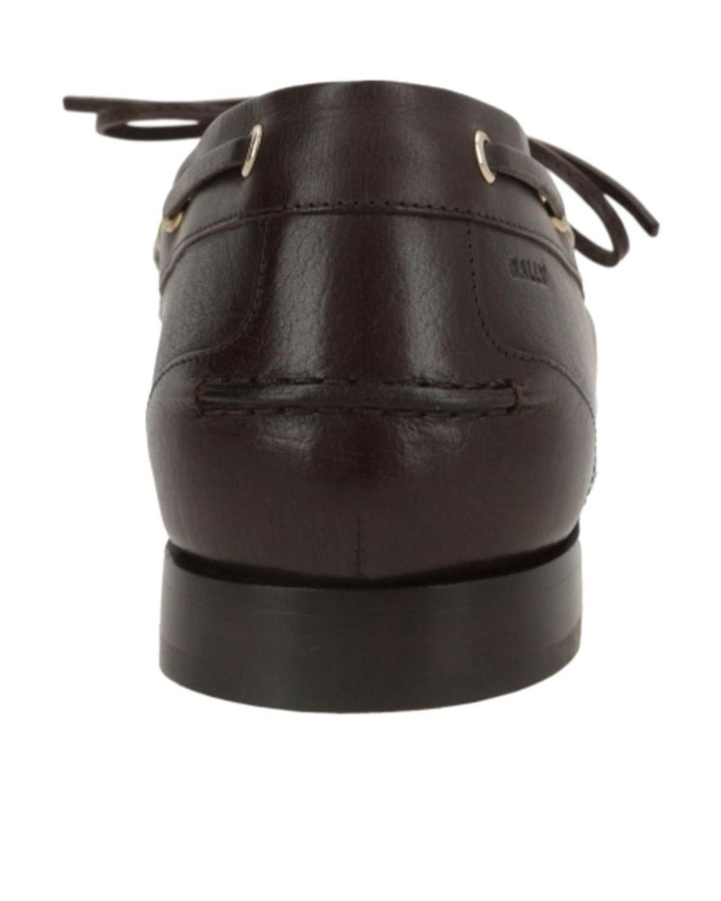 Bally Brown Lace-Up Loafers for men