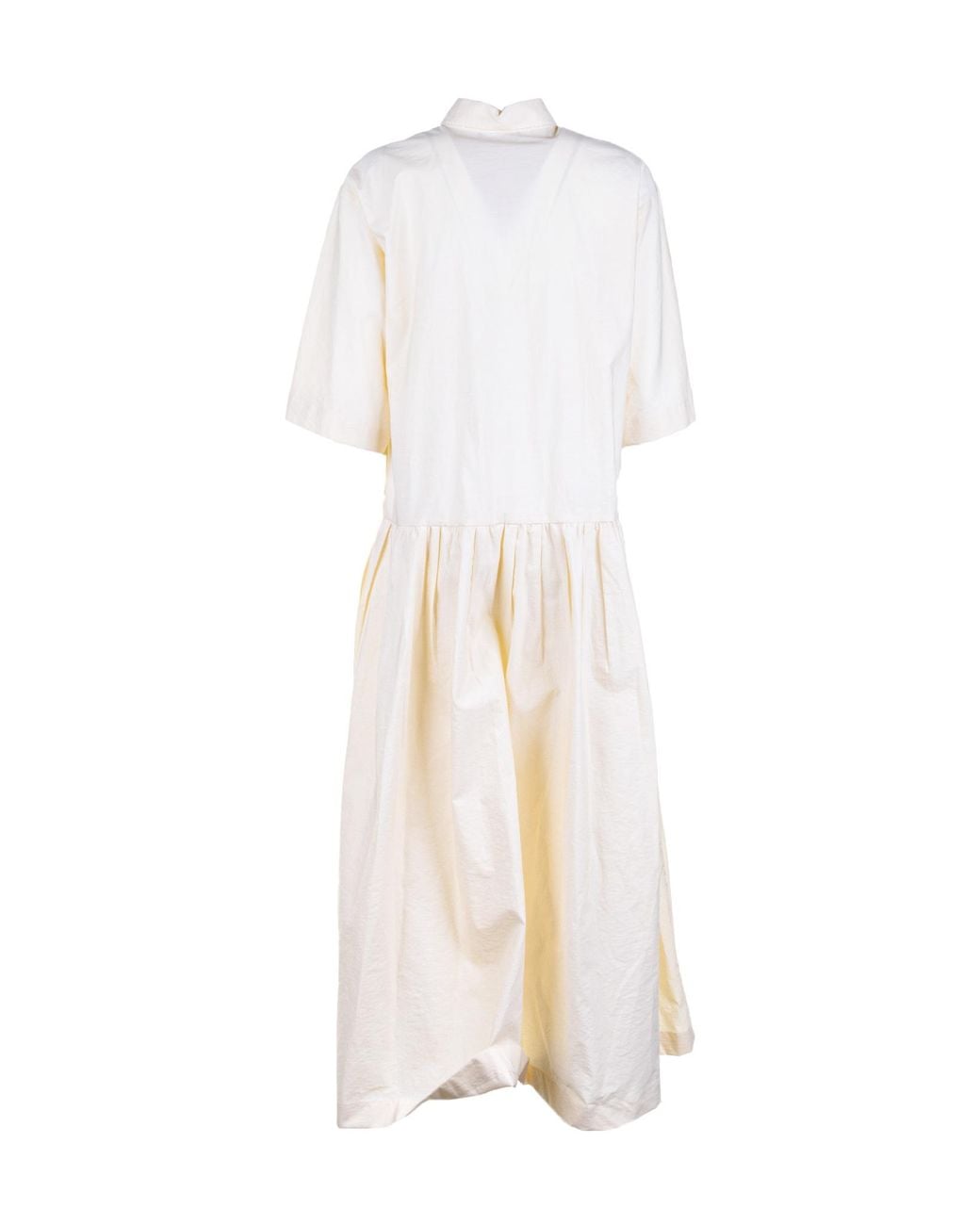 Fabiana Filippi White Button Dress