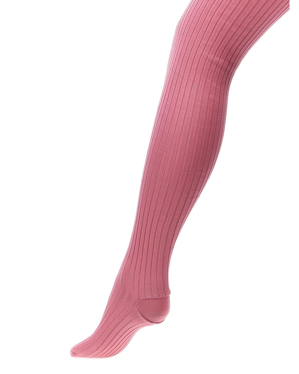 Prada Pink Ribbed Leggings