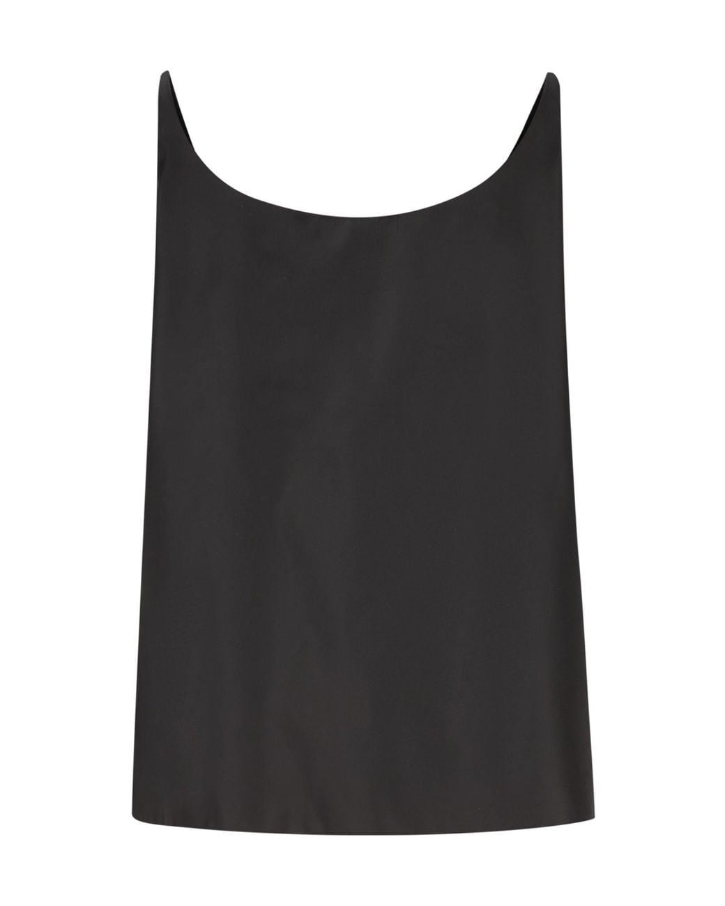 Prada Black Re-Nylon Logo Tank Top