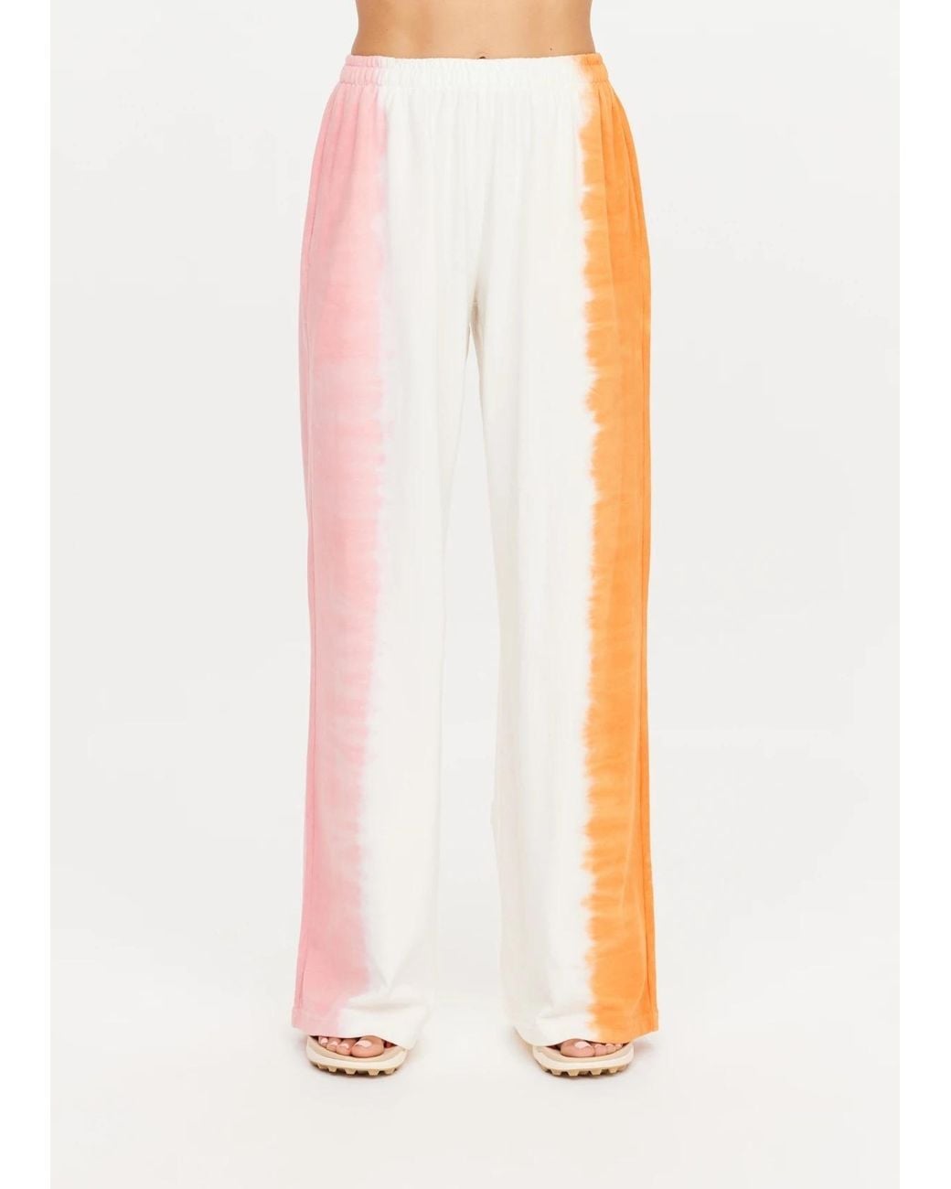 The Upside Pink Tie-Dye Casual Pants