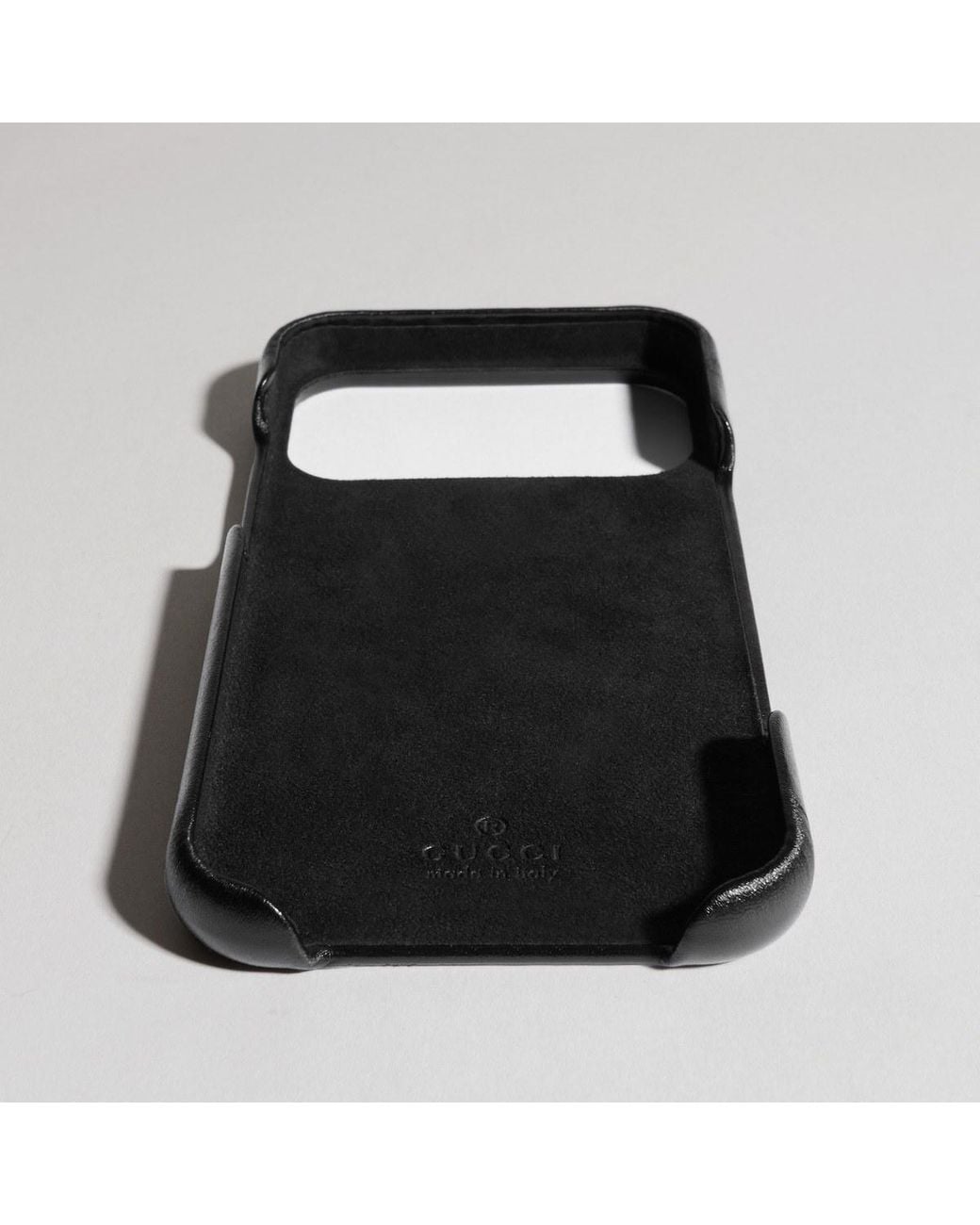 Gucci Black Gg Phone Case