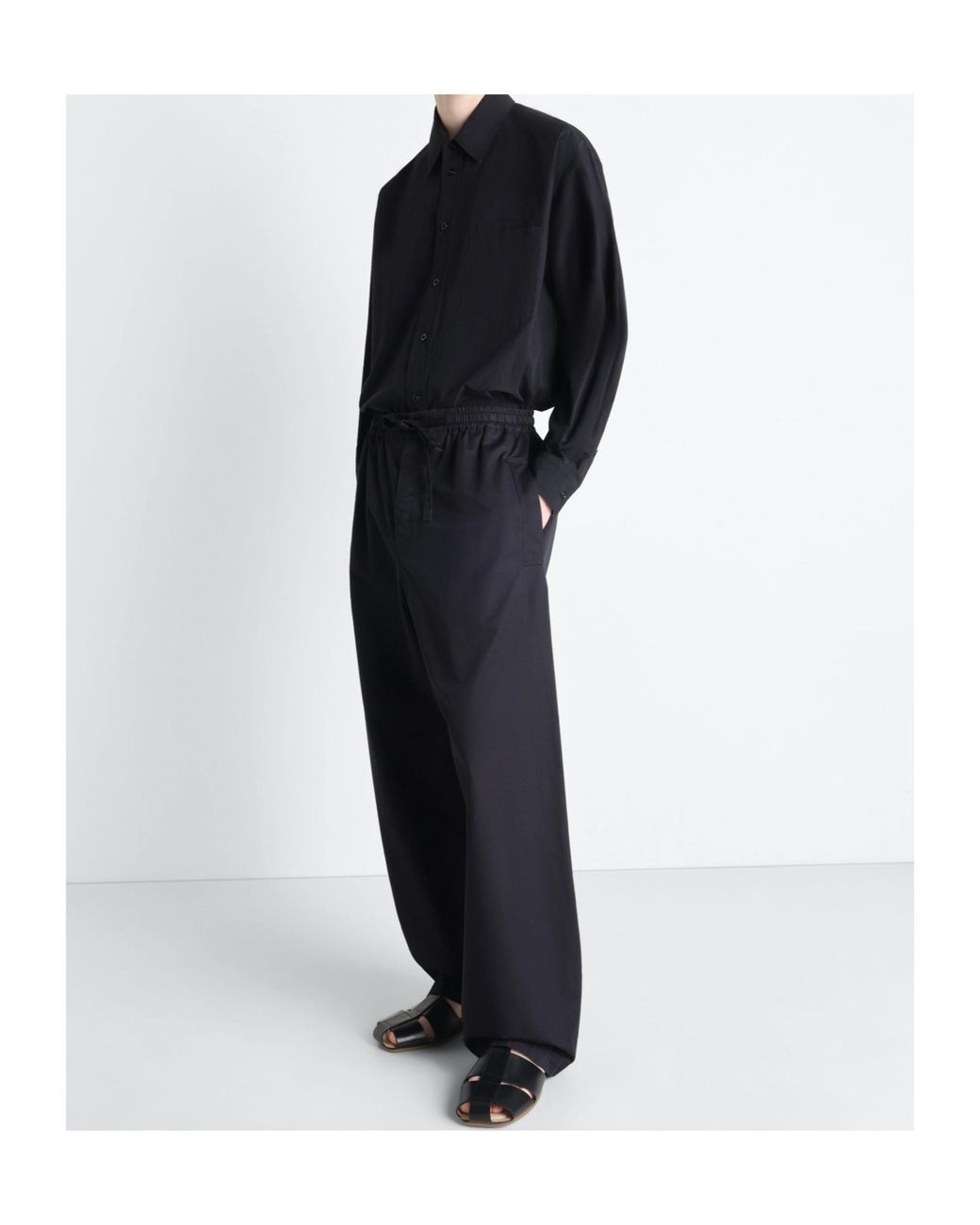 Lemaire Blue Classic Pocket Shirt for men