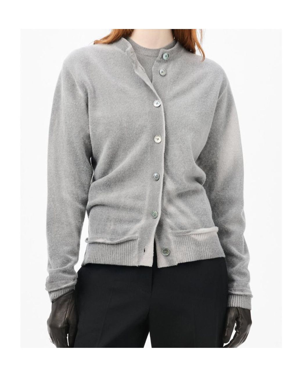 Our Legacy Gray Dual Cardigan