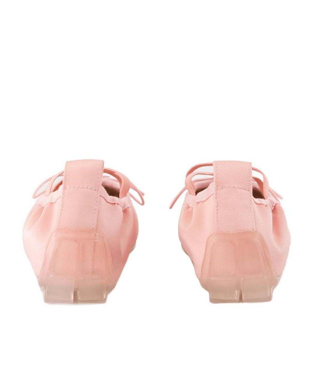 Simone Rocha Pink Bow Detailed Slip-On Ballerinas