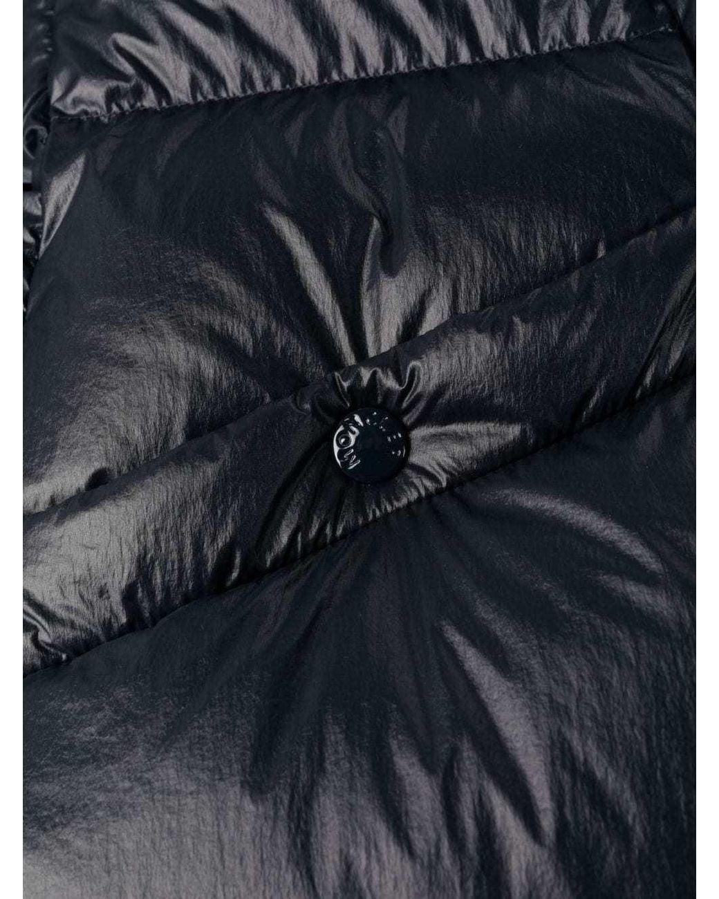 Moncler Black Selenga Long Hooded Padded Jacket