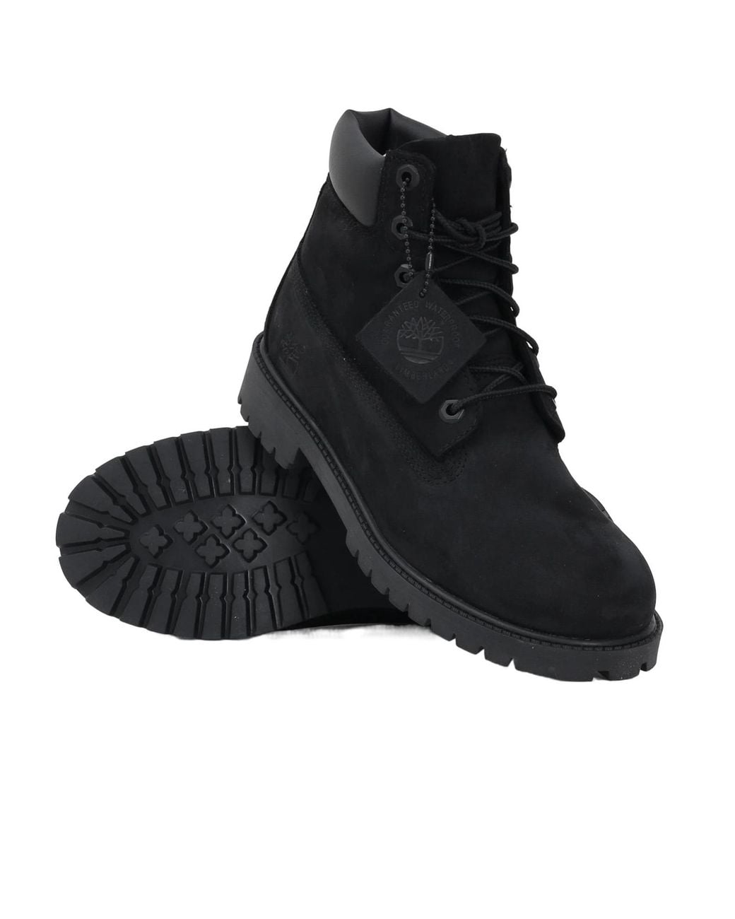 Timberland Black Lace-Up Ankle Boots for men