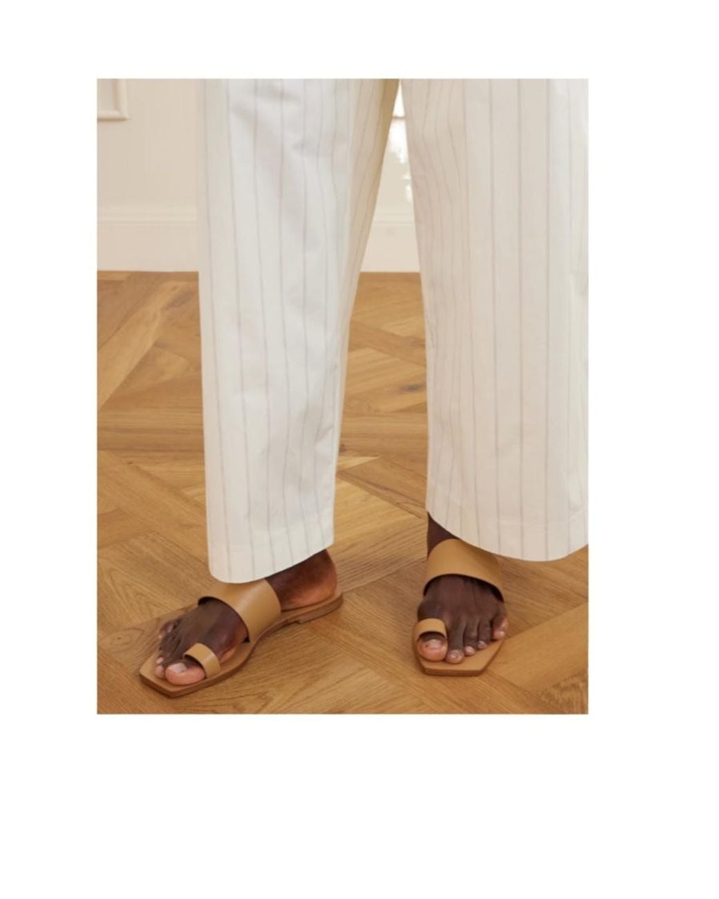 Aeyde Multicolor Leather Flat Sandals