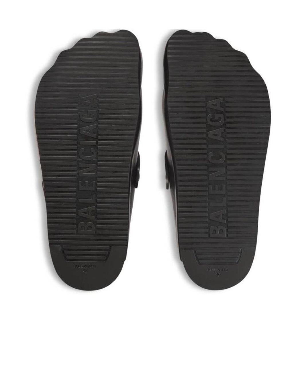 Balenciaga Black Sunday Slip-On Mules