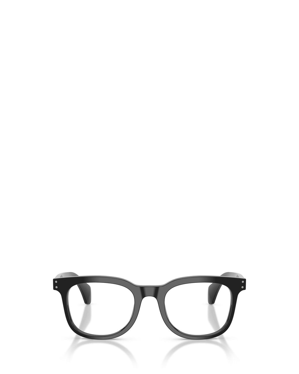 Moncler White Eyewear Square Frame Glasses for men