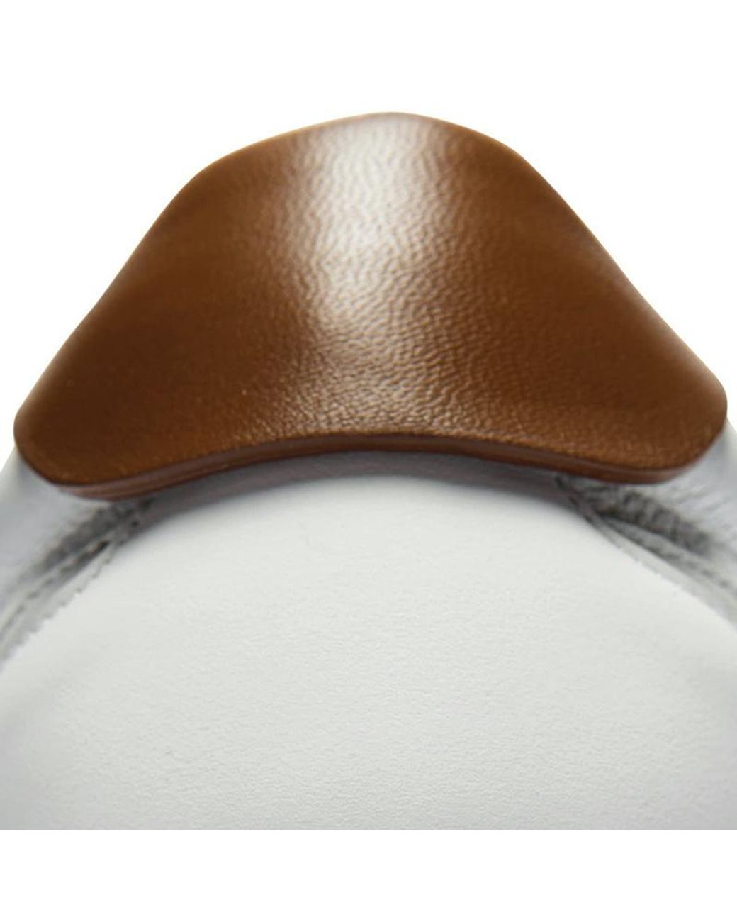 Hogan White Logo-Patch Leather Sneakers for men
