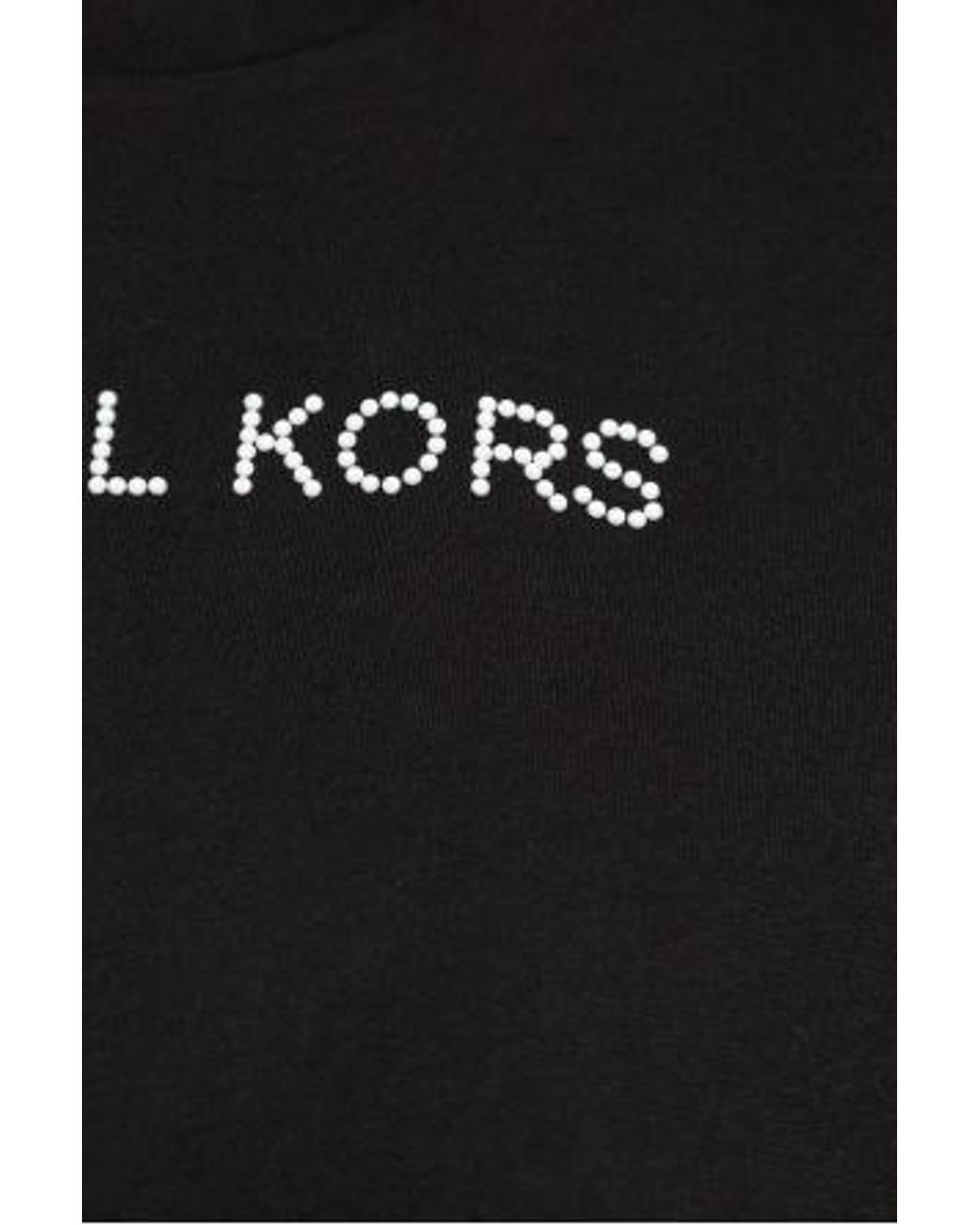MICHAEL Michael Kors Black T-Shirt With Logo