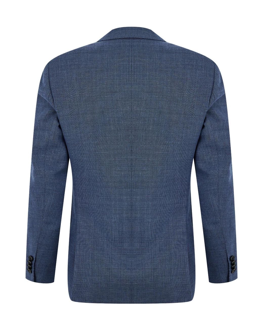 Boss Blue Simple Suit Jacket for men