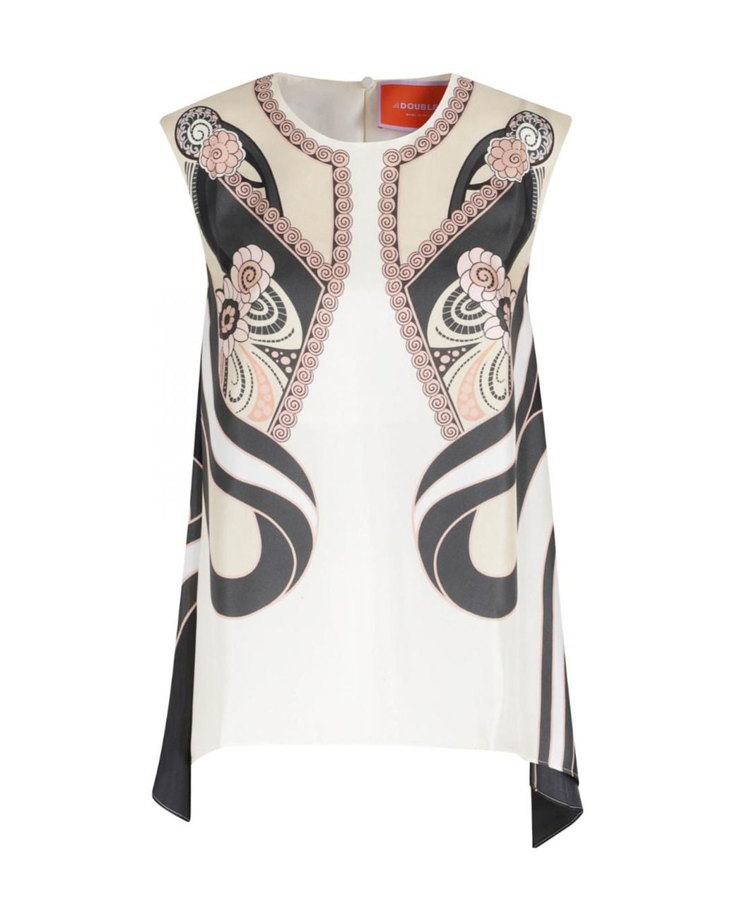 LaDoubleJ Multicolor San Carlo Floral-Print Top