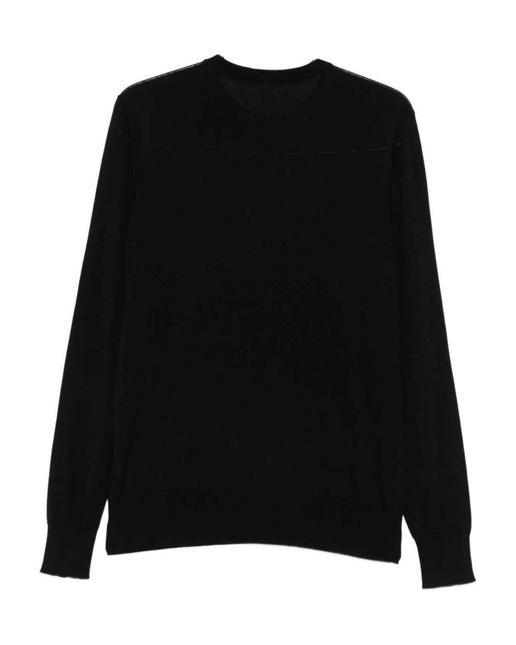 Aspesi Black Crew-Neck Sweater for men