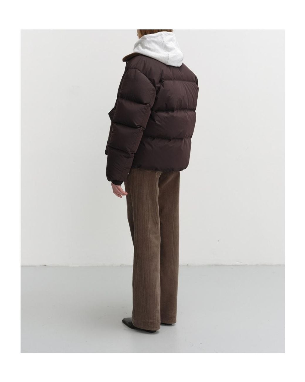 DUNST Blue Long-Sleeved, Collared Padded Jacket for men