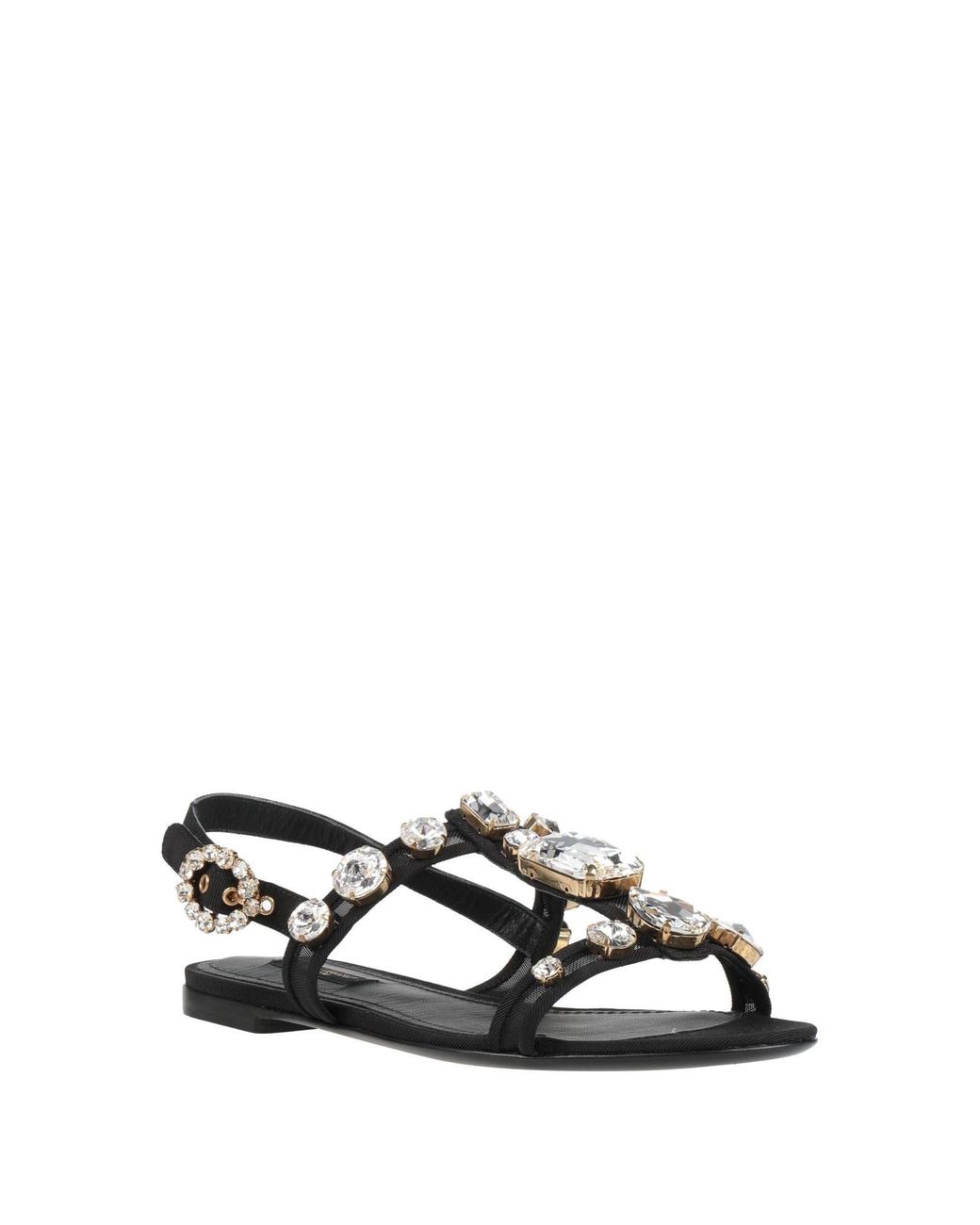 Dolce & Gabbana White Slingback Sandals