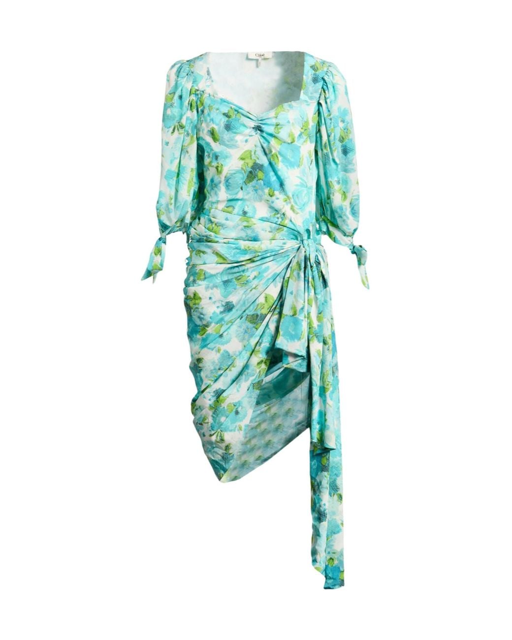 Chloé Green Flower Dress