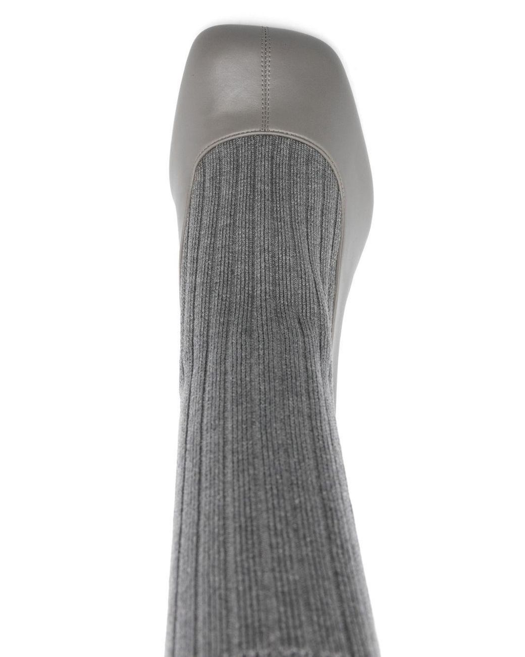 Phoebe Philo Socks Ankle Boots in Gray | Lyst