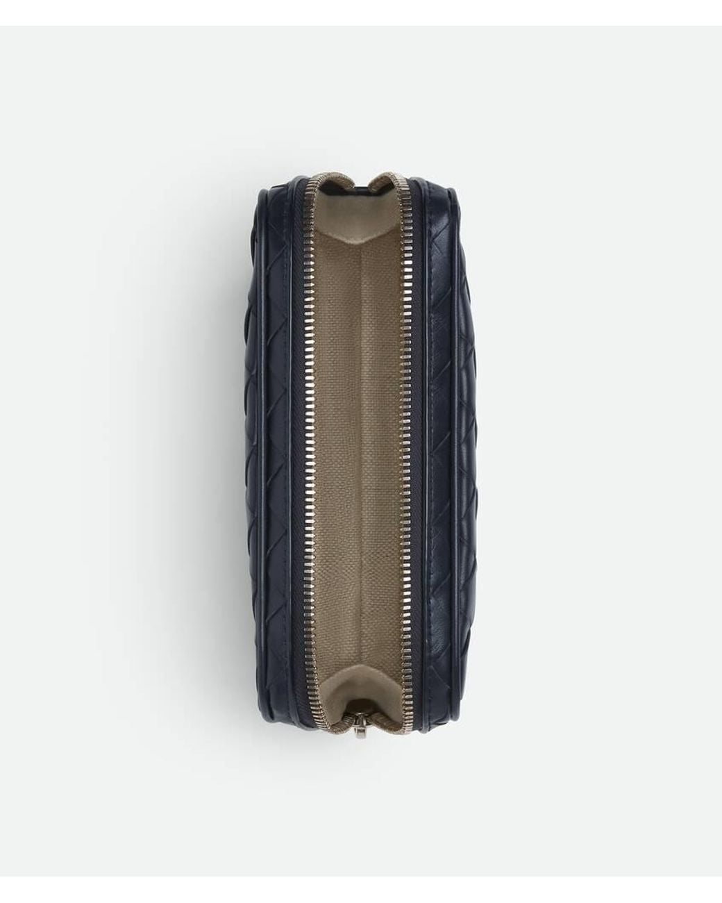 Bottega Veneta Blue Intrecciato Small Organizer for men