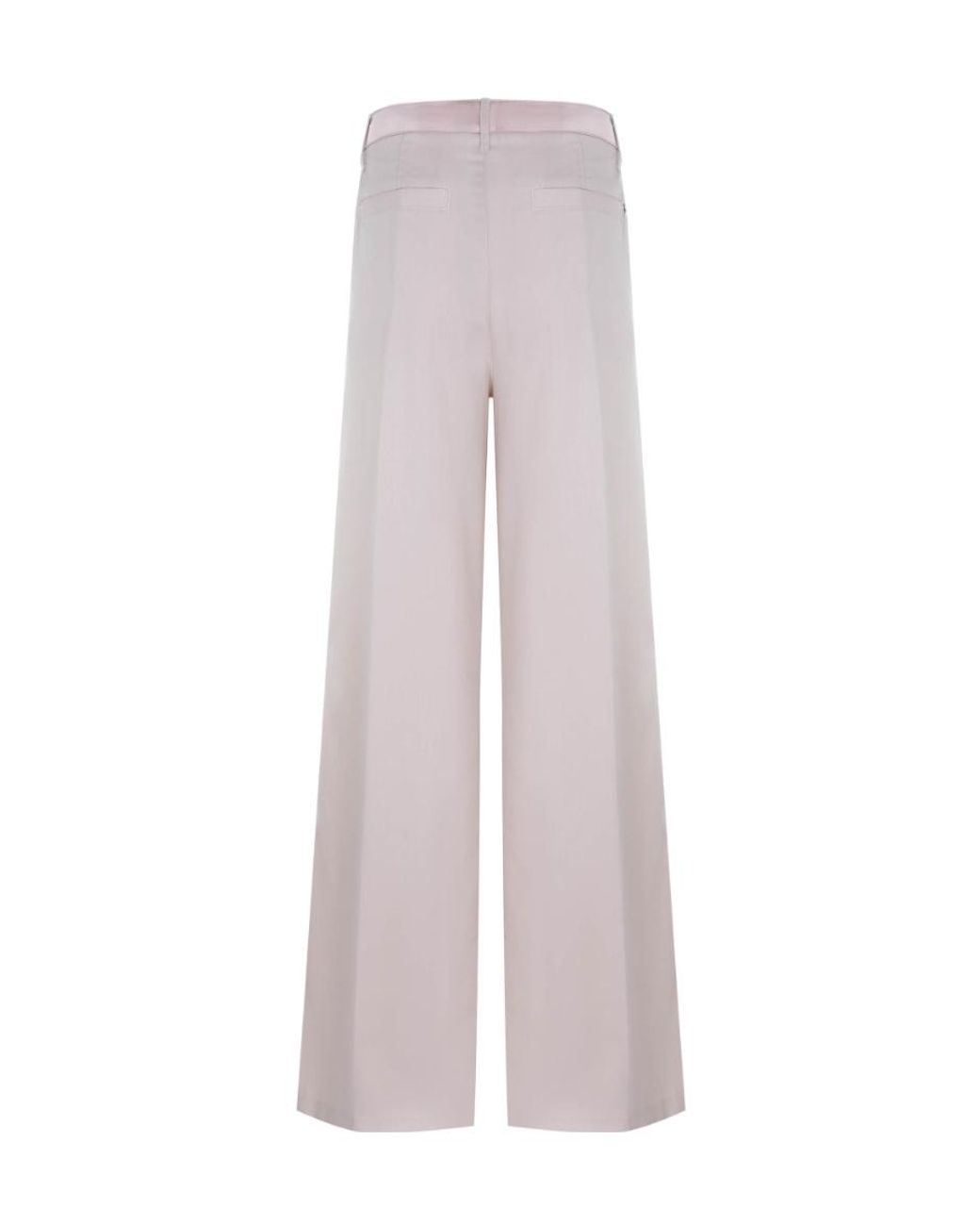 Dondup Purple High-Rise Wide-Leg Pants