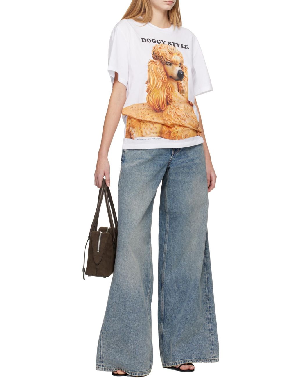 Stella McCartney Brown Ryder Shoulder Bag