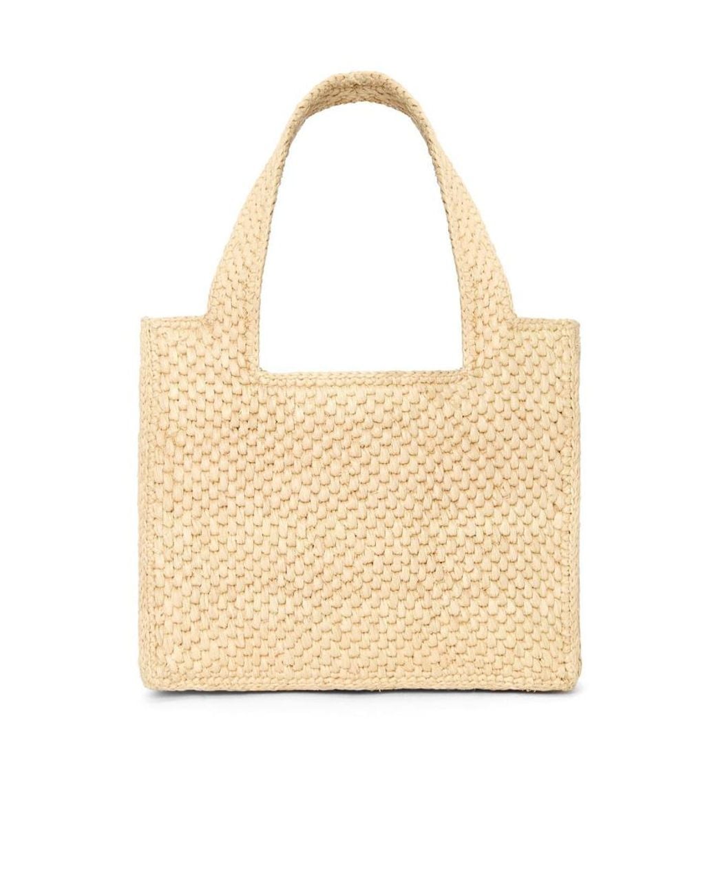 Loewe Natural Font Mini Top Handle Bag