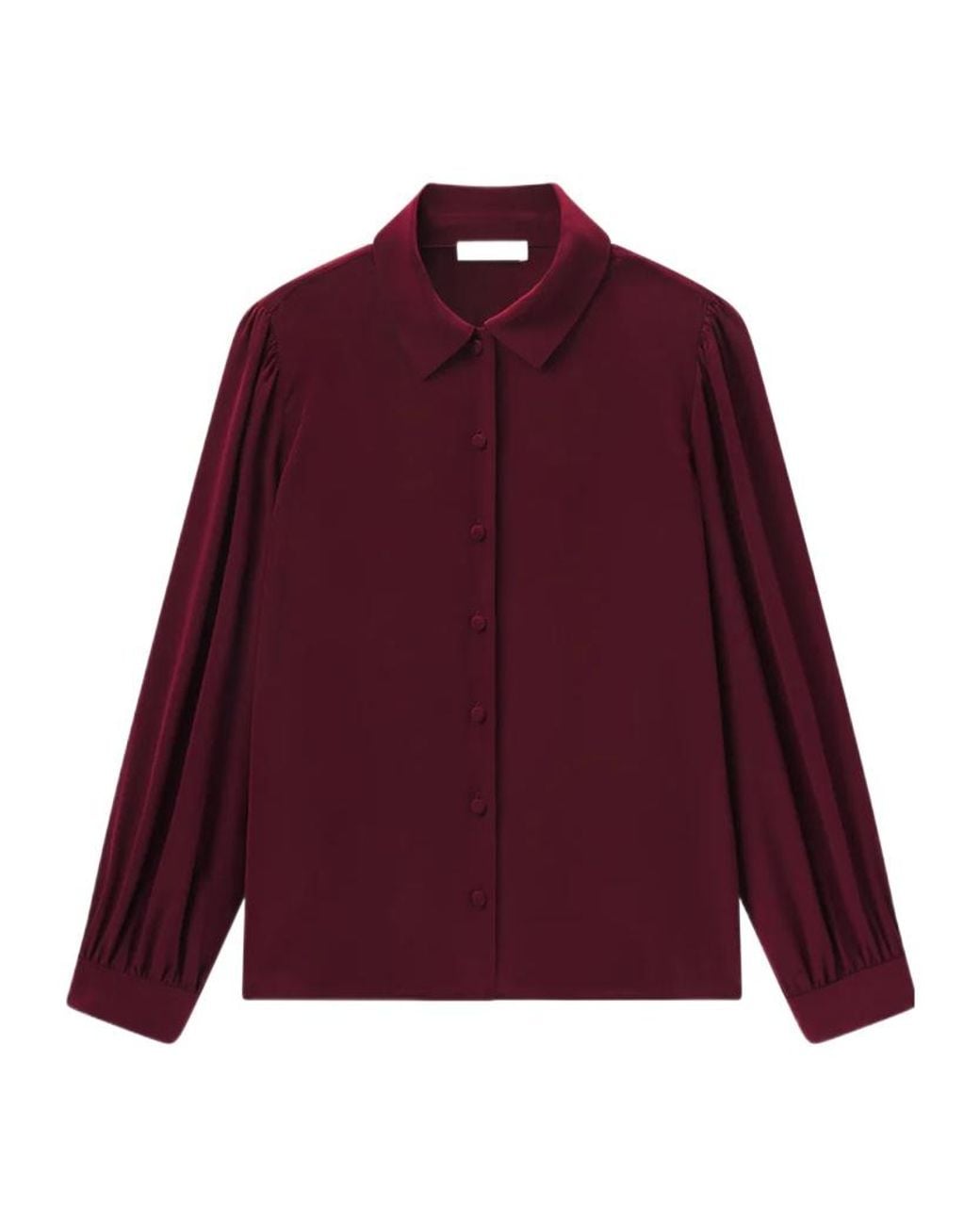 FRAME Purple Staple Blouse