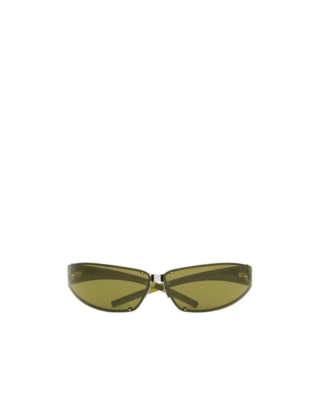 Saint Laurent Green Sl 963 Racer Shield Sunglasses for men