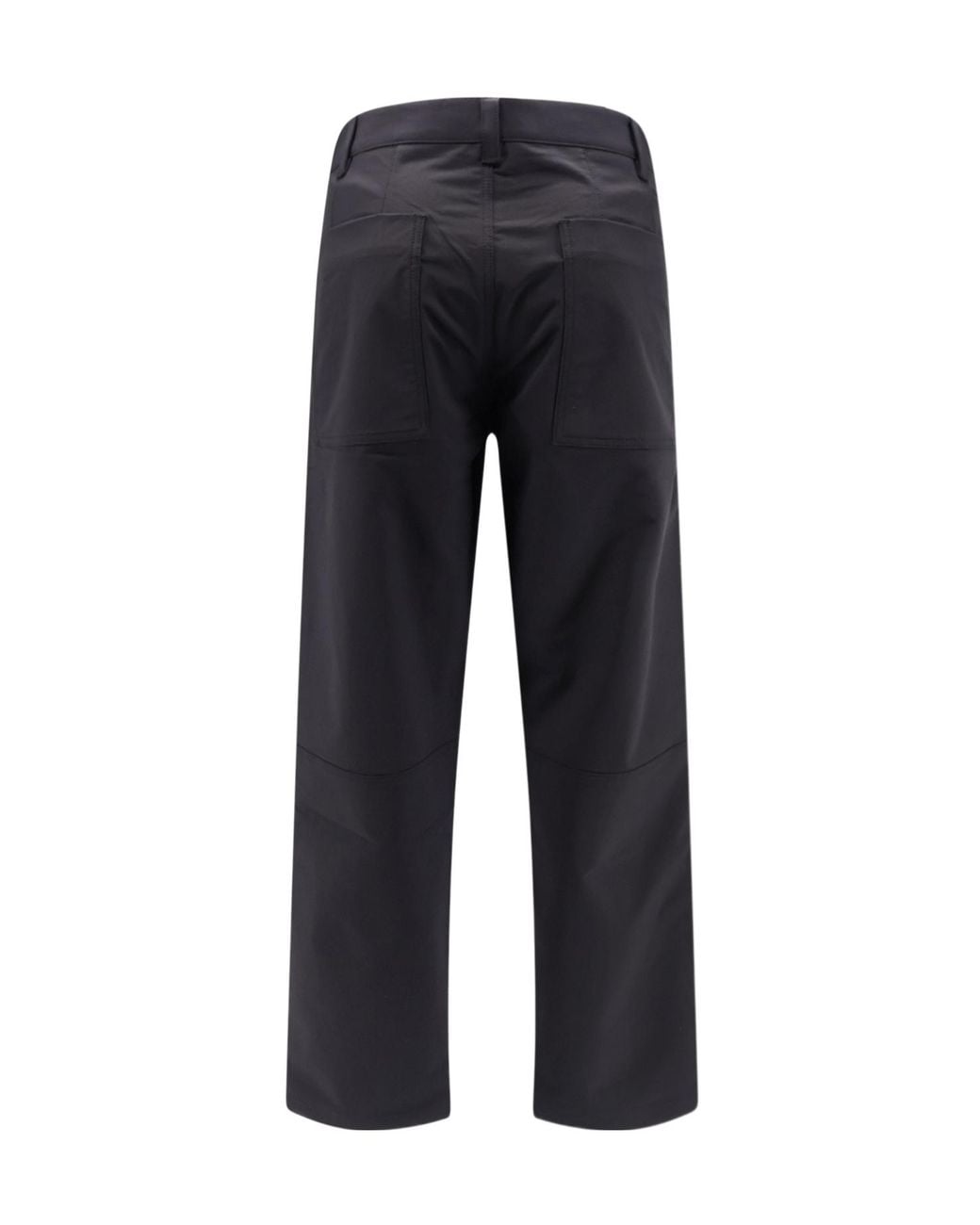 Herno Blue Laminar Zip Closure Pants for men