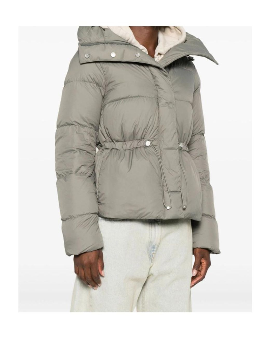 Canada Goose Gray Puffer Jacket 'Mongomery'