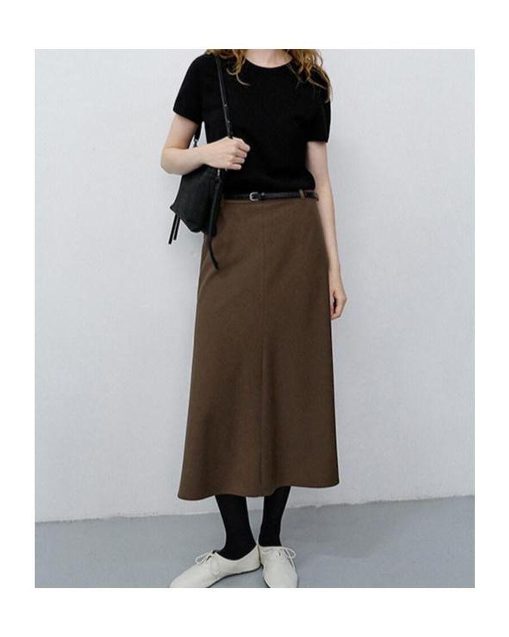 DUNST Black Short-Sleeve Knitted T-Shirt