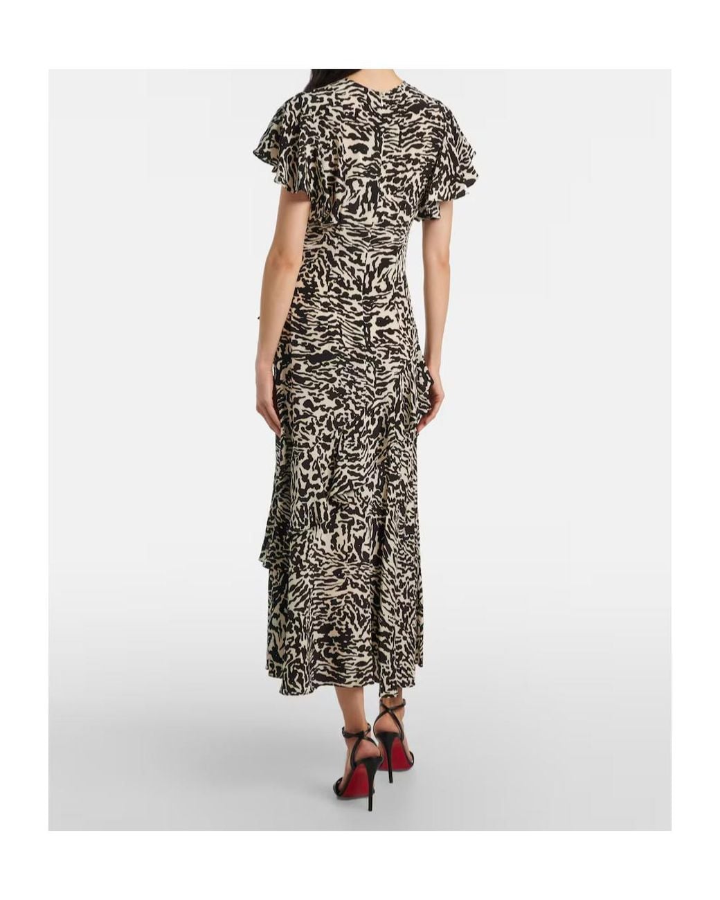 Ulla Johnson Black Short Sleeve Dress